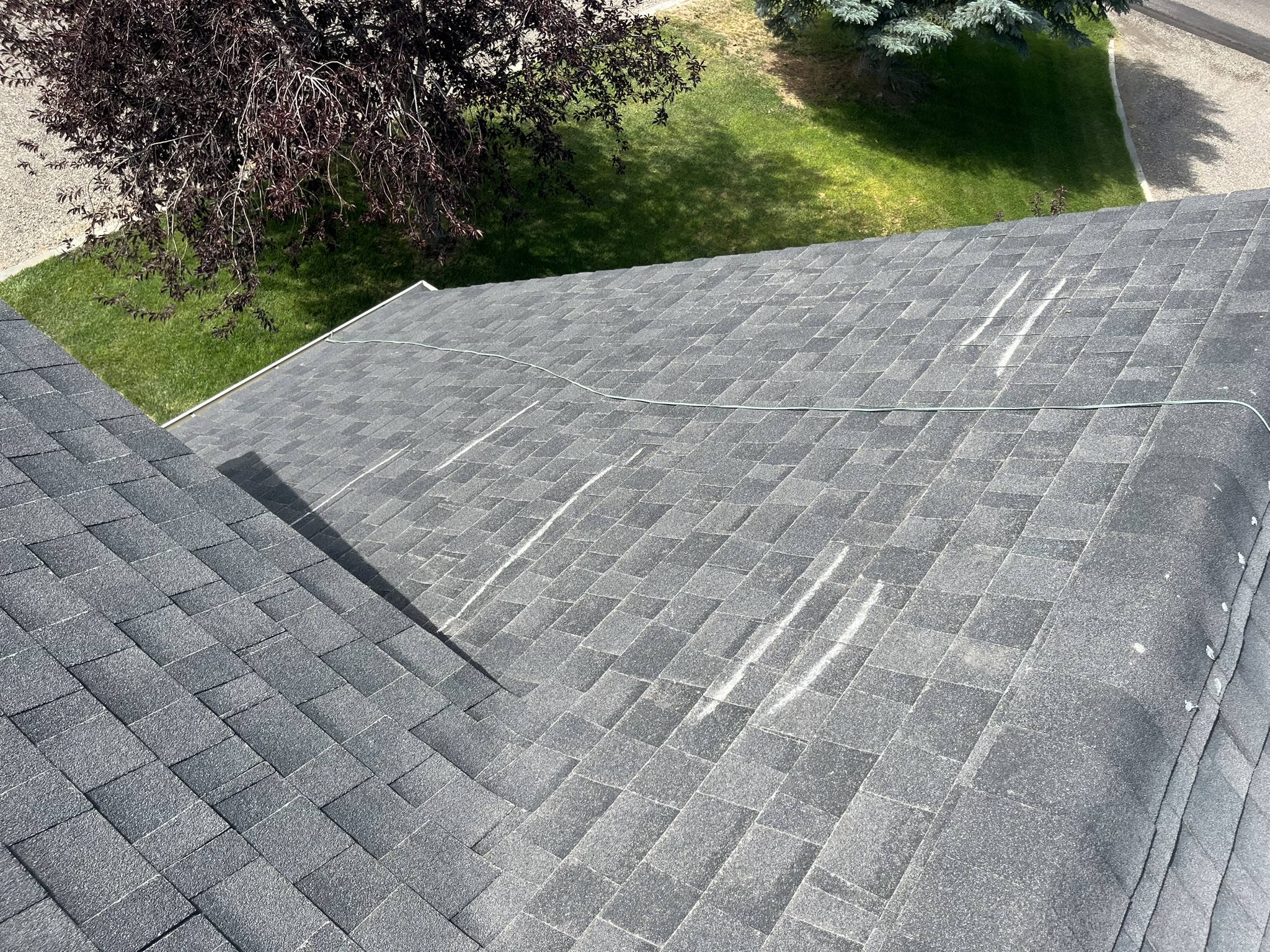Storm damage roof repair