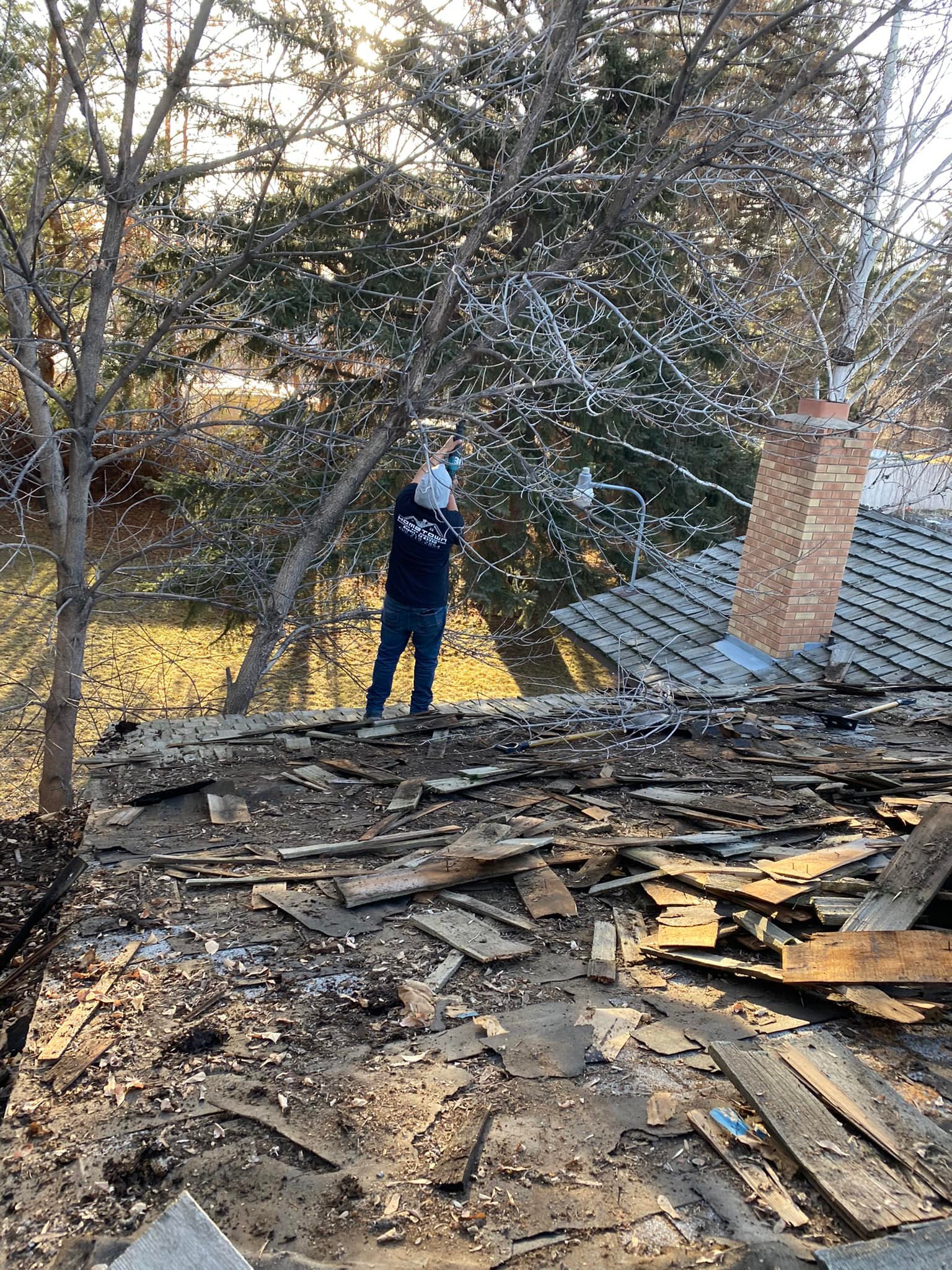 Roof tear-off